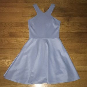 Light blue AQUA party dress